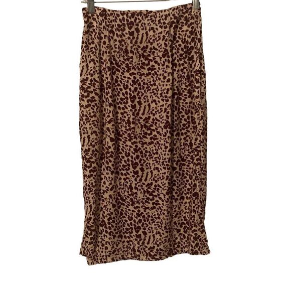 Isalis Animal Print Skirt - Picture 1 of 7